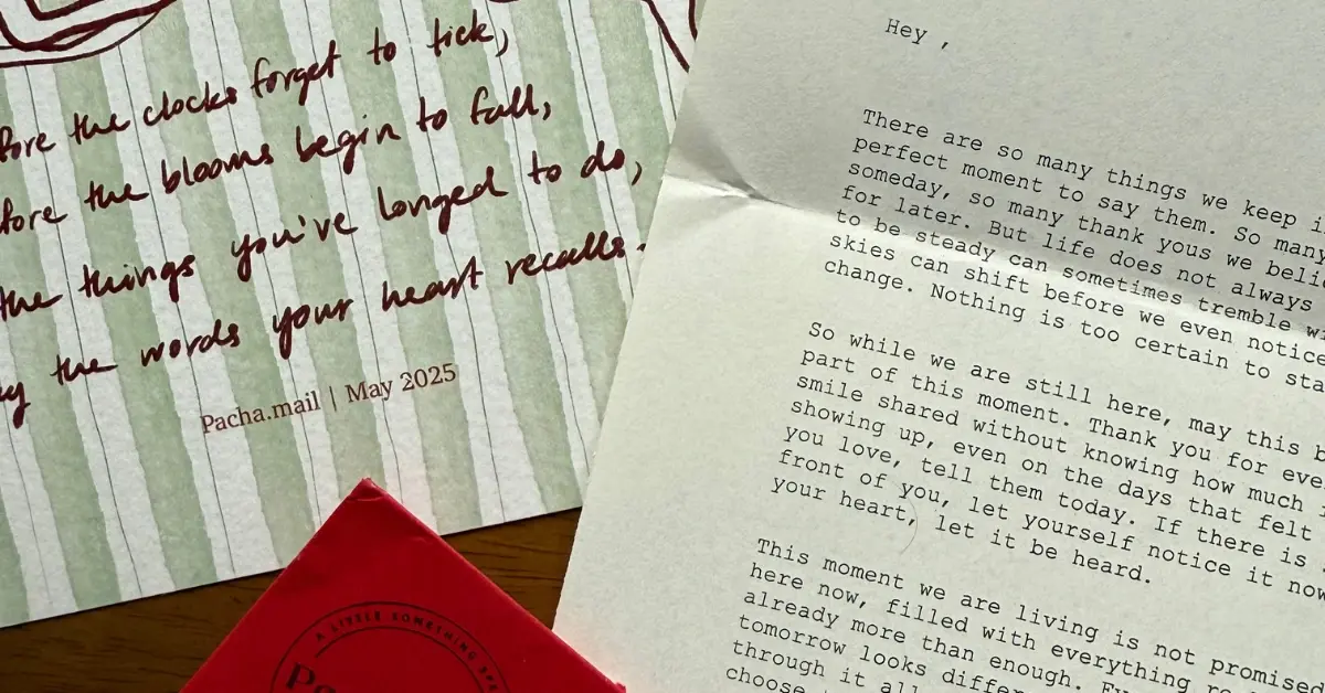 send letter
